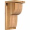 Ekena Millwork Crestline Rough Sawn Corbel w/Backplate, Western Red Cedar, 8"W x 8"D x 16"H COR08X08X16CRE01RWR - alternate 1